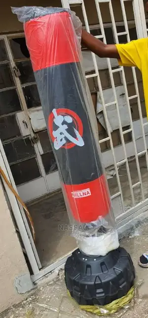 Punching (Boxing) Bag With Stand Red