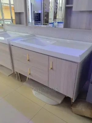 Ash Color Carbinet Basin New Design