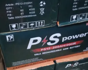 Ps Power AGM Deep Cycle Battery 12v200ah