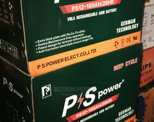Ps Power AGM Deep Cycle Battery 12v100ah