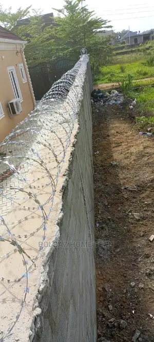 Razor Barb-Wire for Fencing Security; Durable