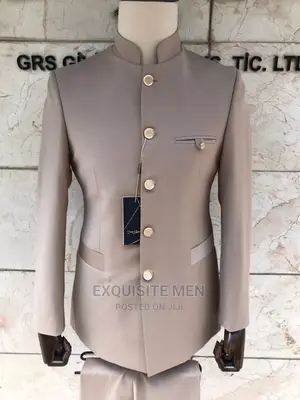 Italian Designer Safari Men’S Suit