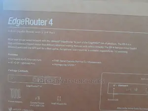 UBIQUITI:ER-4 ER-4 Edgerouter 4-Port