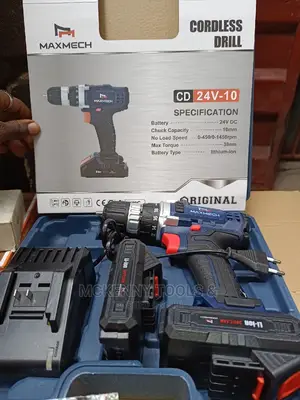 Maxmech Cordless Drill Cd 24v-10 Maxhech Battery 24V