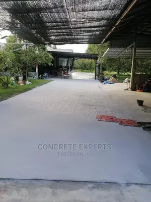 Neat Concrete Stamped Floor