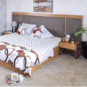 Unique 6 by 6 Bed Frame With Side Stool