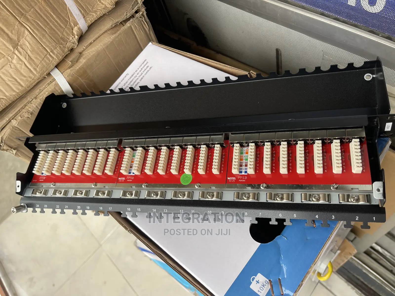 D-Link Cat6a Shielded 24port Patch Panel