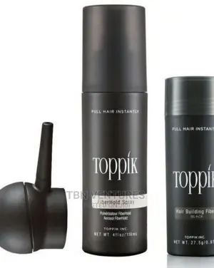 Toppik Hair Building Fibre, Hold Spray Applicator Pump Set