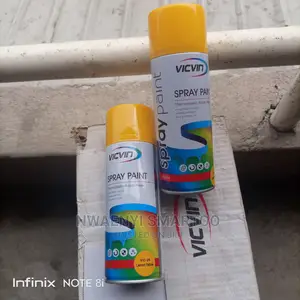 Yellow Spray Paint