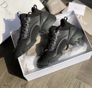 MP: Dior Black D-Connect Neoprene Sneakers