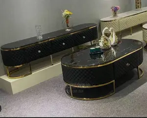 Royal Marble Center Table With Tv Console