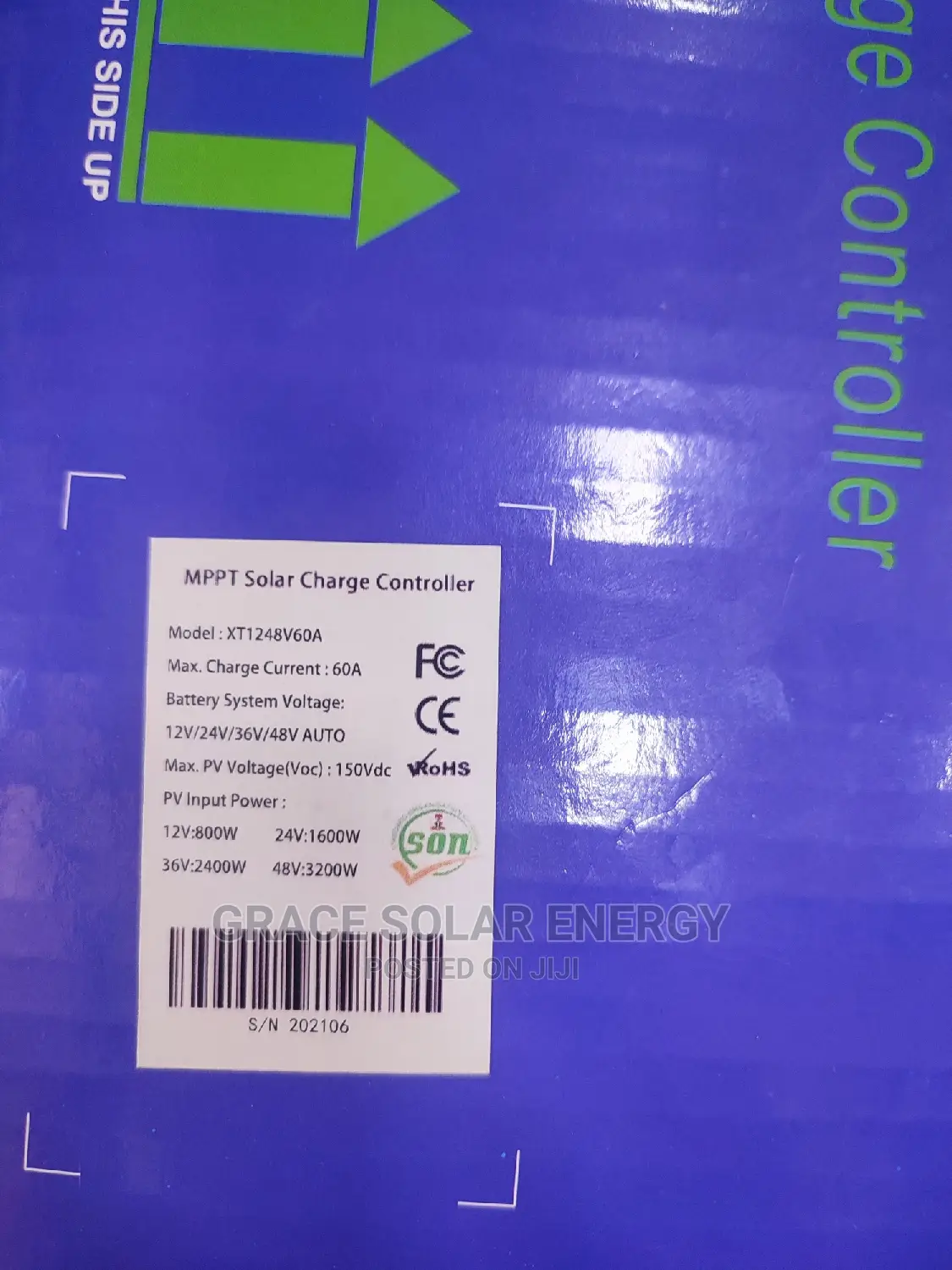 60a Xtra Power MPPT Charge Controller