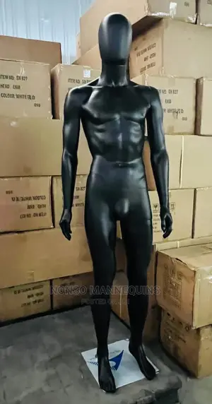 Black Full Body Male Display New Imported Mannequin