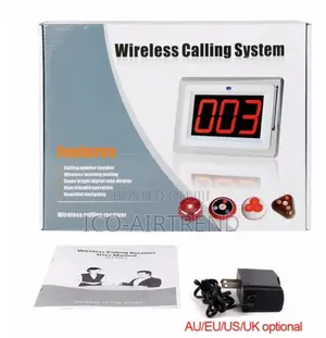 5pcs Waiter Call Button And Restaurant Calling System Panel