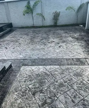 Davido Concrete Stamped Floor