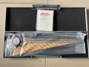 SPI Dial Caliper 0-12" White Dial Face