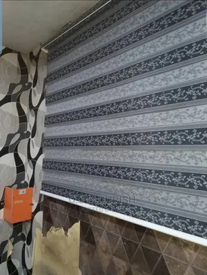 Grey Window Blind