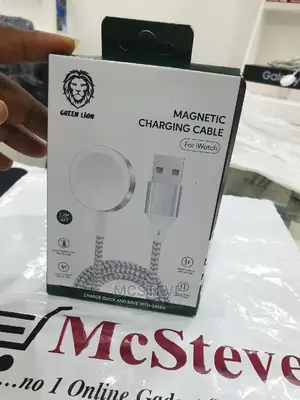 Green Apple Watch Charger