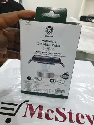 Green Apple Watch Charger