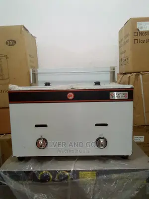 Industrial Table Top Deep Fryer Double Tank