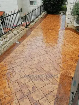 Italian Concrete Stamped Floors