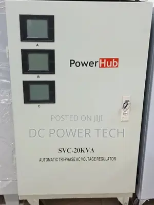 Power Hub 20kva Servo Stabilizer Input Voltage 90v to 260