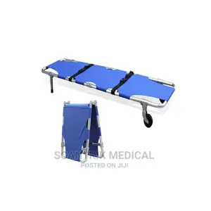 Portable Stretcher With Two Steel Bars - Medical Emergenc