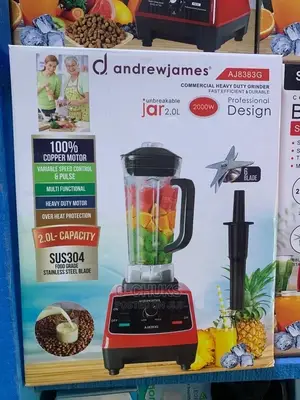 Andrew James Commercial Heavy Duty Grinder-2000w