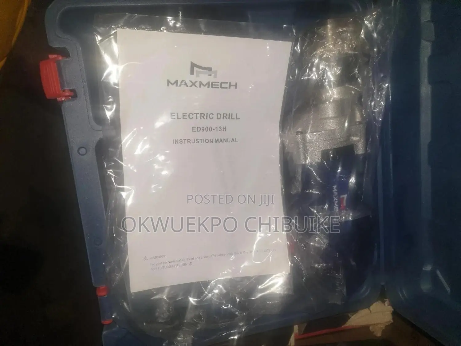 Electric Drill Machine Model Ed 900-13mm