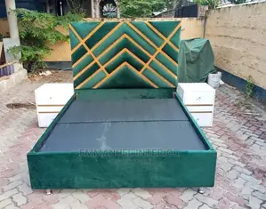 A Standard Bedframe, Made With Quality Fabrics