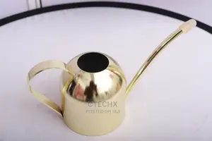 Zero Flaw Gold 350mm Long Narrow Gooseneck Kettle