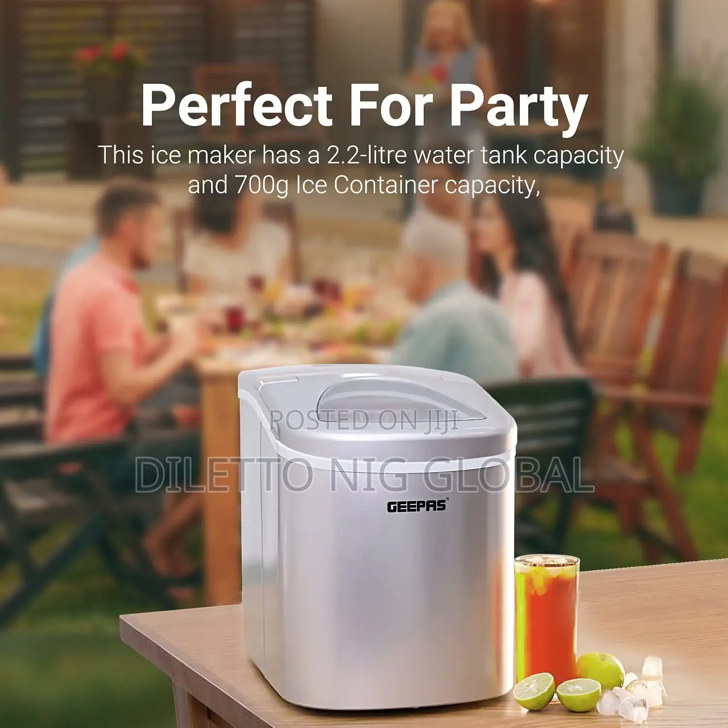 Geepas Automatic Ice Cube Maker
