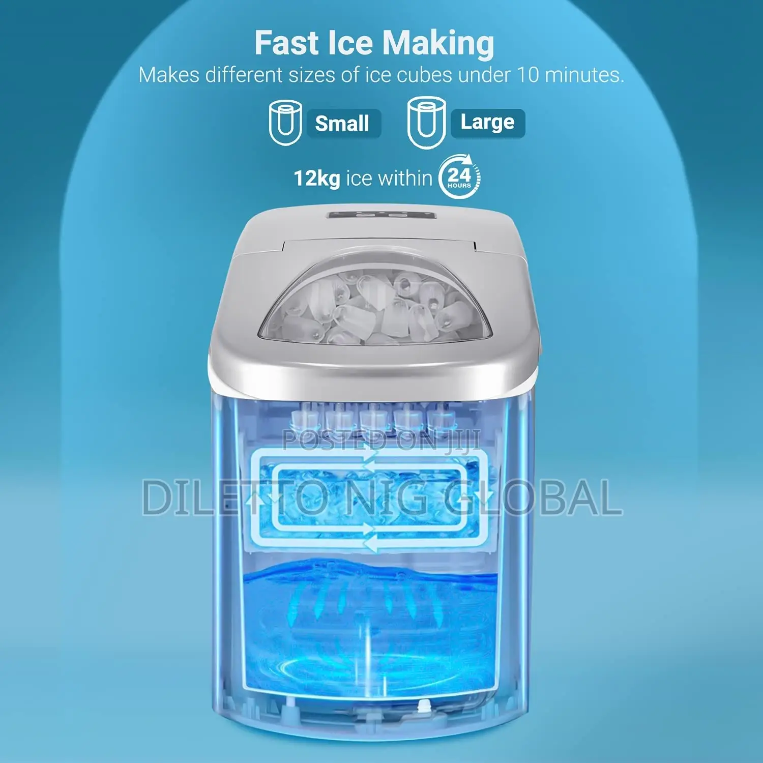 Geepas Automatic Ice Cube Maker