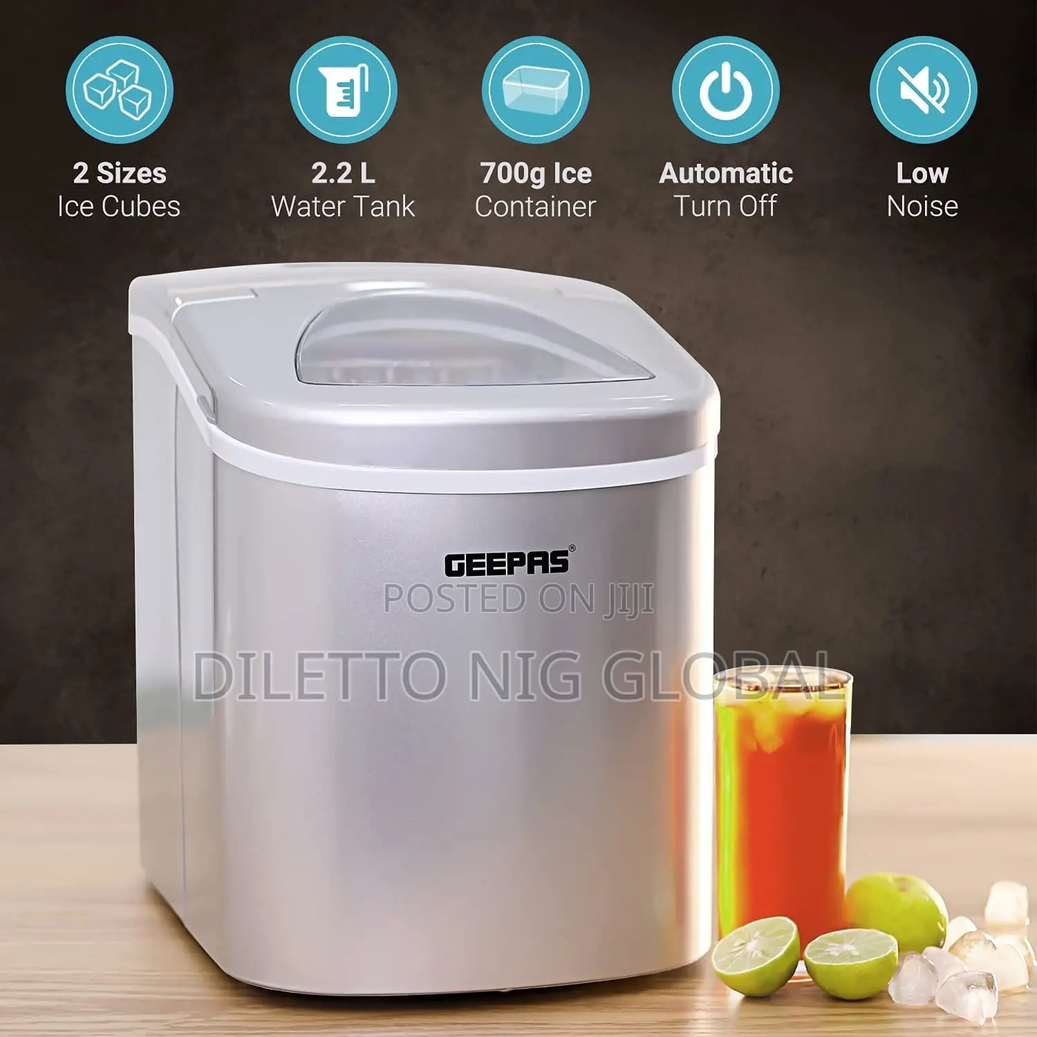 Geepas Automatic Ice Cube Maker