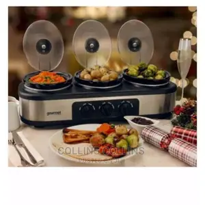 Gourmet Tripple Slow Cooker