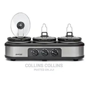 Gourmet Tripple Slow Cooker