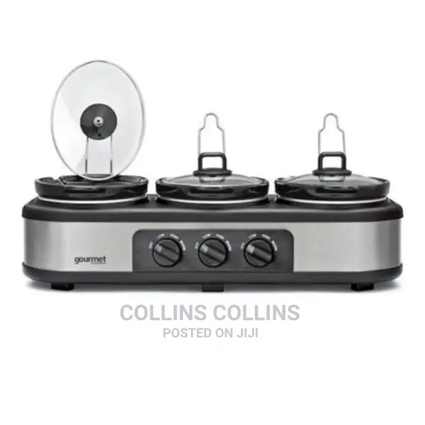 Gourmet Tripple Slow Cooker