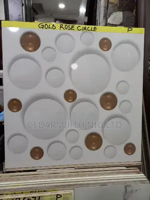 Bubble Gold Floor Tile
