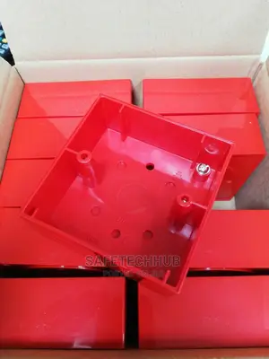 Gent S4-34895 Call Point Backbox - Surface Mount Box Red