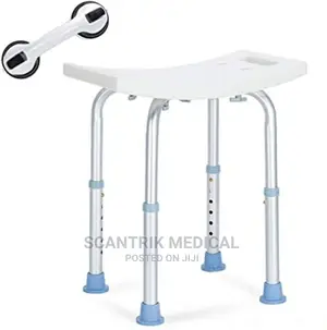 Shower Chair Without Backrest White Shower Stool