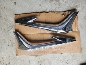 Front Bumper Attachment Chrome Wit Leds For Prado 2018-2021