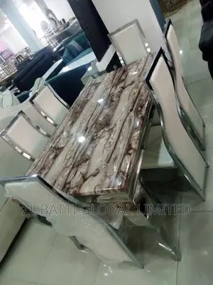 Foreign Marble Dining Table / Imported Marble Dining Table