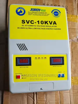 Jordy Ele 10kva Servo Wall Mount Stabilizer Input:80v-260v