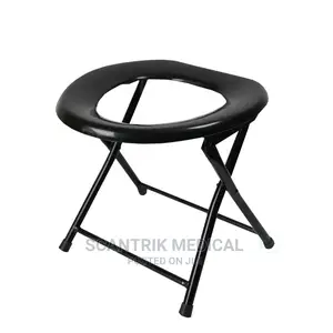 Folding Commode Toilet Seat Portable