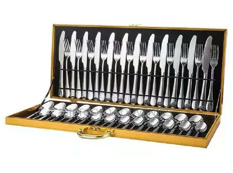 36pcs Knife Spoon Fork With Git Box