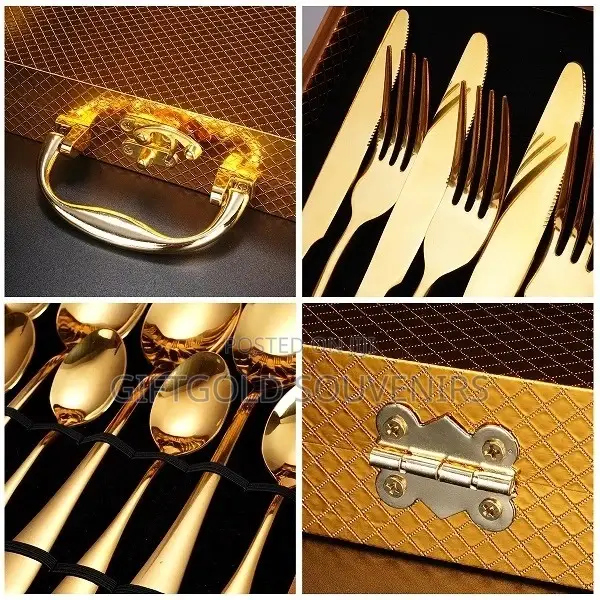 36pcs Knife Spoon Fork With Git Box