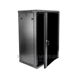 18U Rack Cabinet With Glass Door (600 X 600)