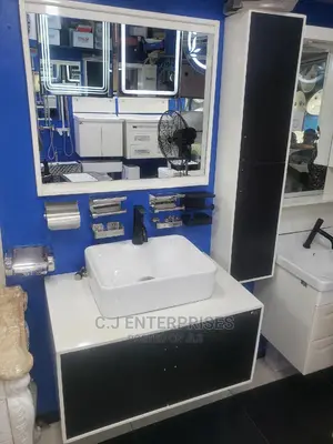 80cm Cabinet Basin With Mirror