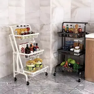 3 Tier Trolley Storage Rack