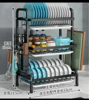 3 Tier Plate Rack